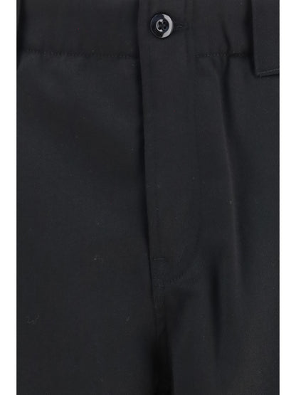 Kenzo Reinforced virgin wool chino Pants - Black