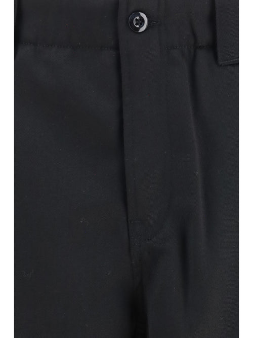 Kenzo Reinforced virgin wool chino Pants - Black