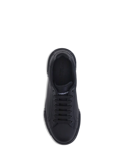 DOLCE & GABBANA Leather Sneakers