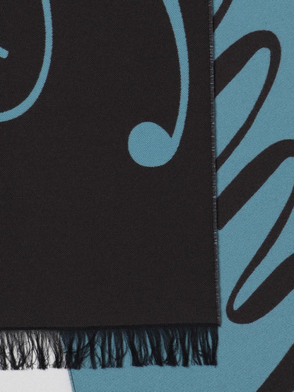 Burberry Scarf Woman Black