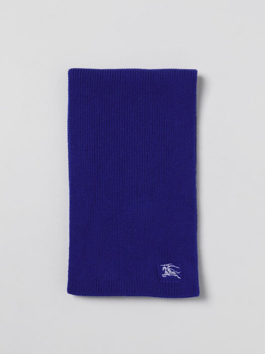 Burberry Scarf Woman Royal Blue