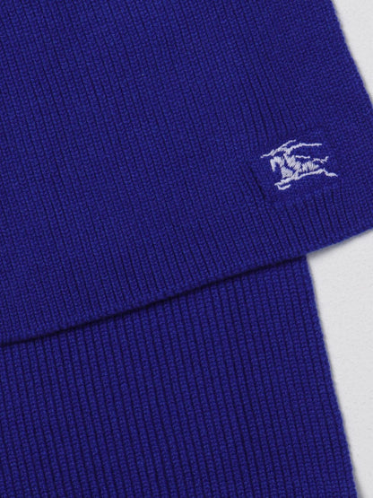 Burberry Scarf Woman Royal Blue