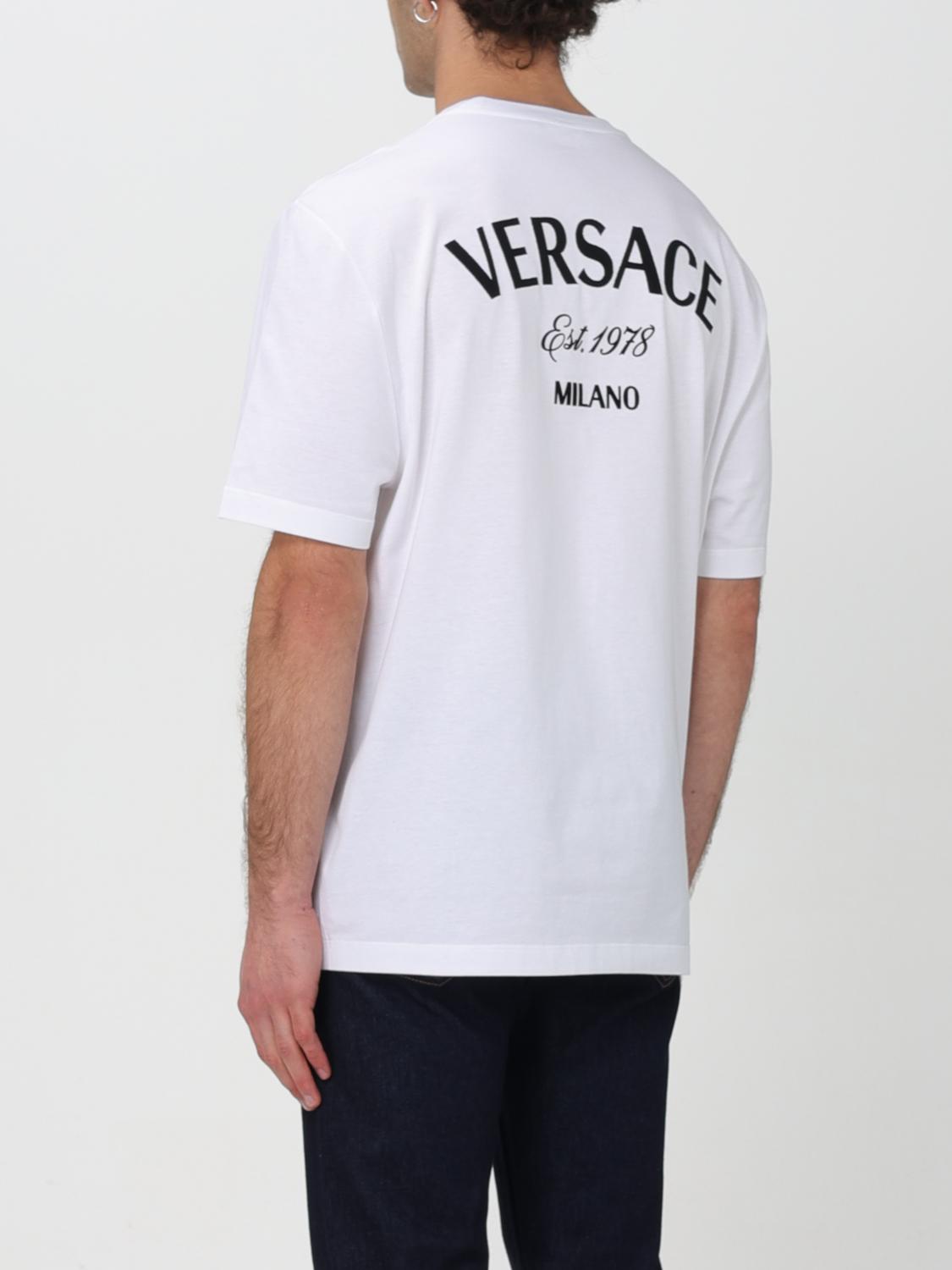Versace T Shirt Men White