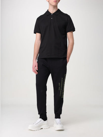 Alexander Mcqueen Polo Shirt Men Black