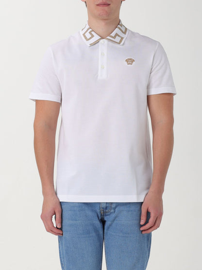 Versace Polo Shirt Men White