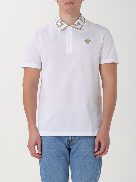 Versace Polo Shirt Men White