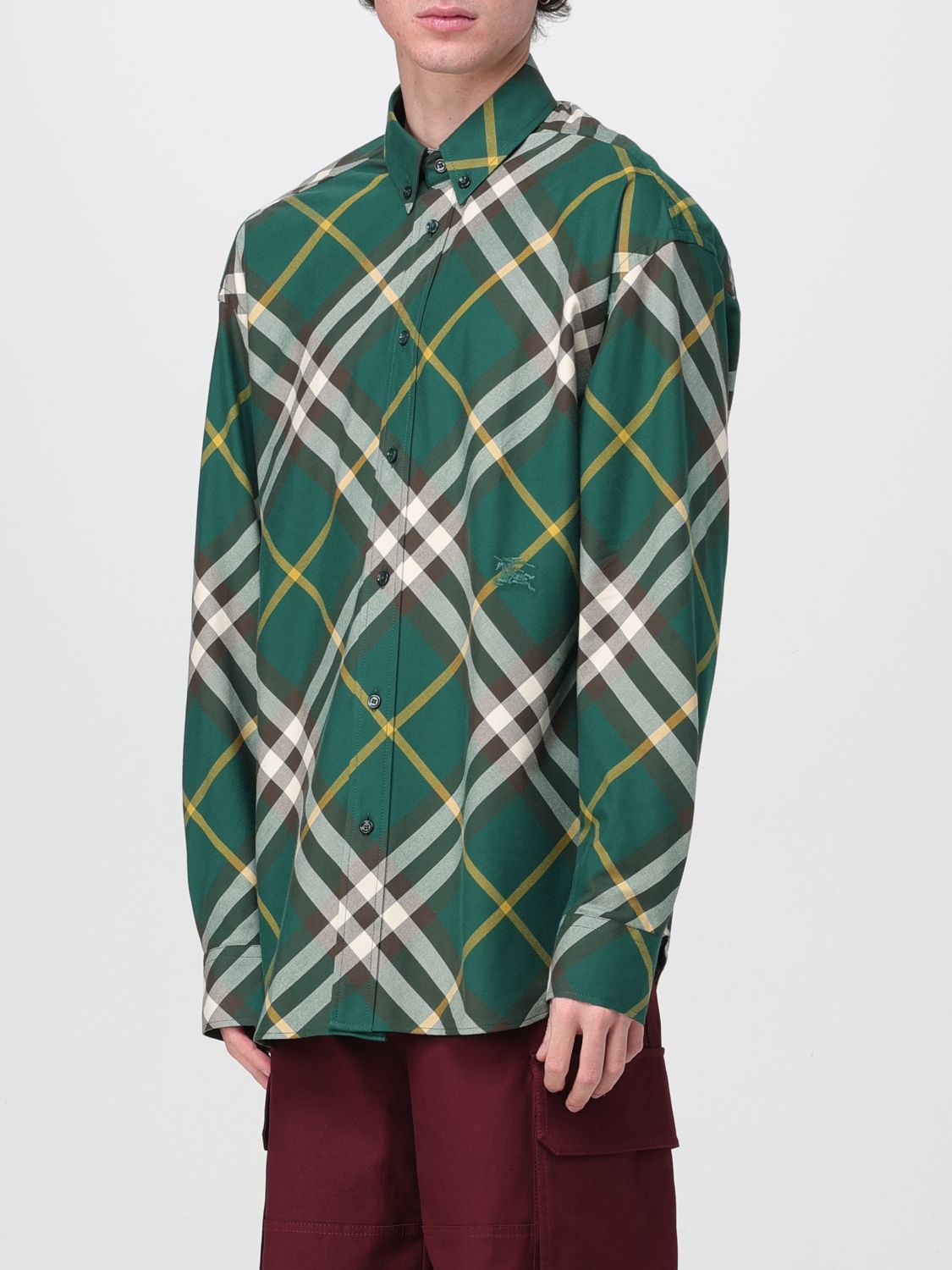 Burberry Shirt Men Ivory
