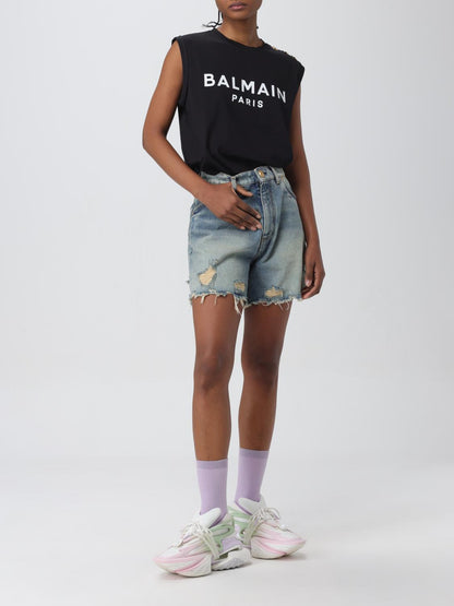 Balmain T Shirt Woman Black