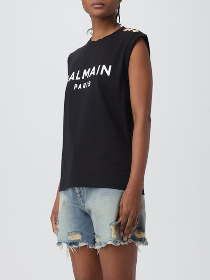 Balmain T Shirt Woman Black
