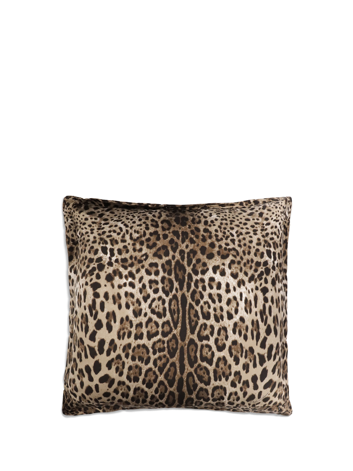 Dolce & Gabbana Large Duchesse cotton Cushion - Leopardo