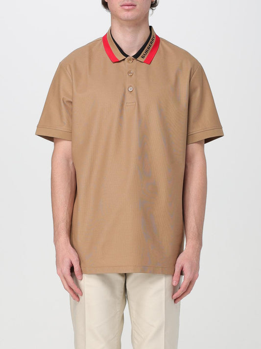 Burberry Polo Shirt Men Beige