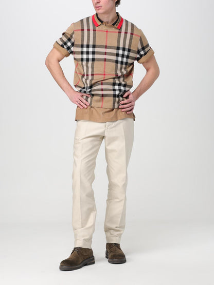 Burberry Polo Shirt Men Beige