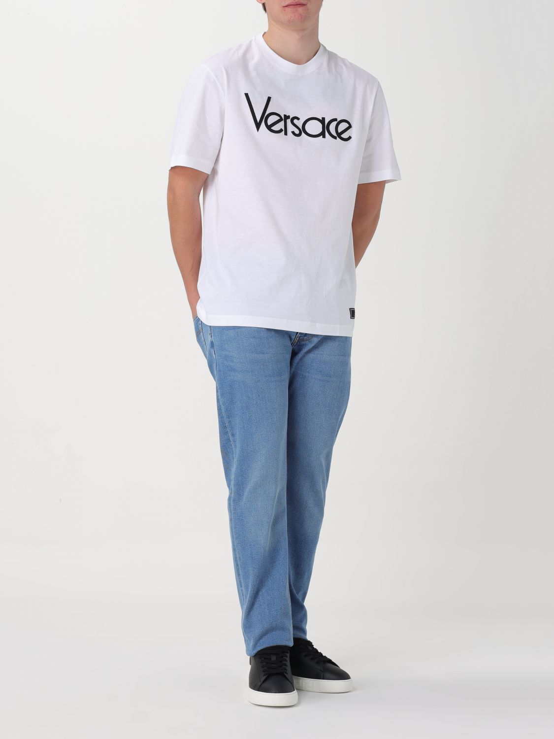 Versace T Shirt Men Black