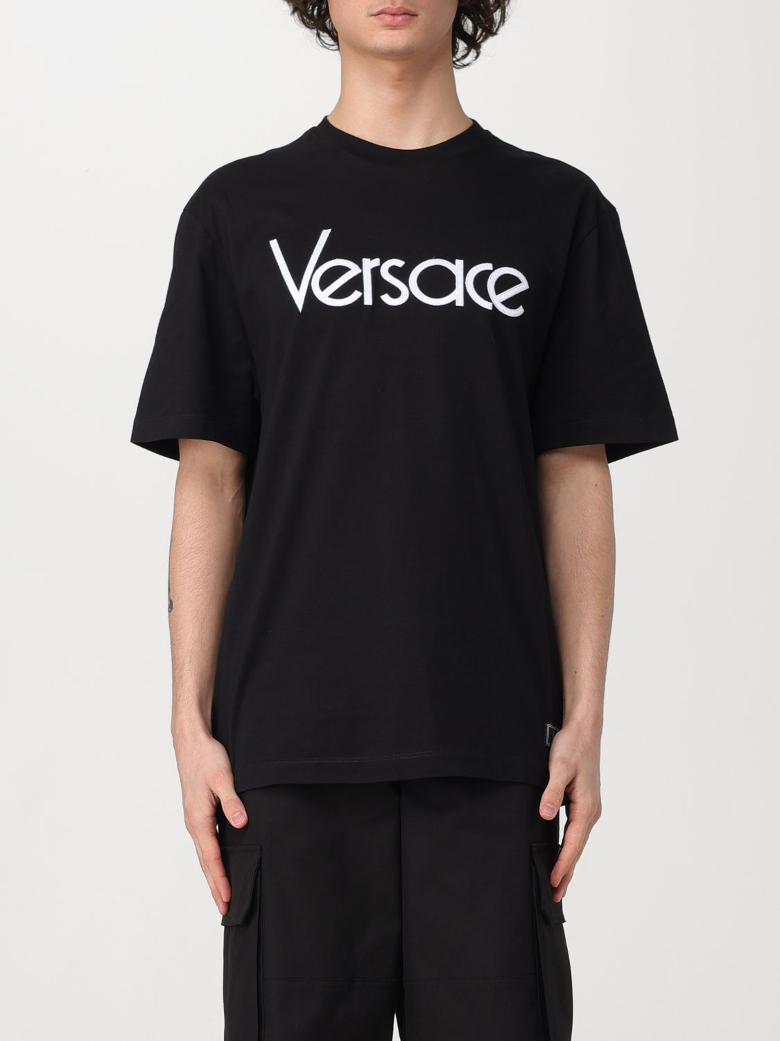 Versace T Shirt Men Black