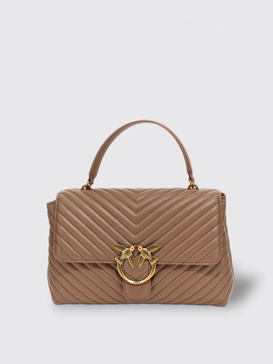 Pinko Handbag Woman Beige