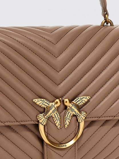Pinko Handbag Woman Beige
