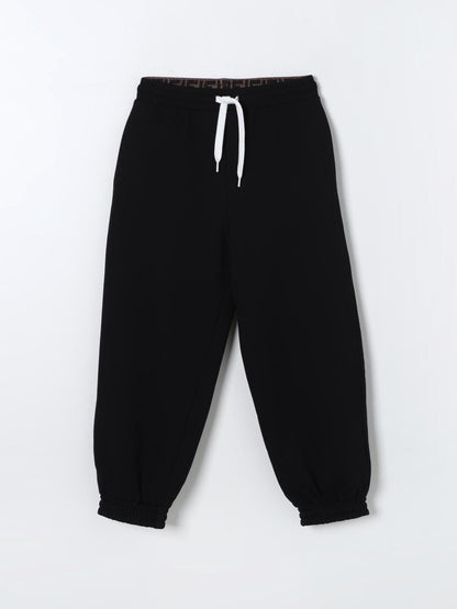 Fendi Pants Kids Black