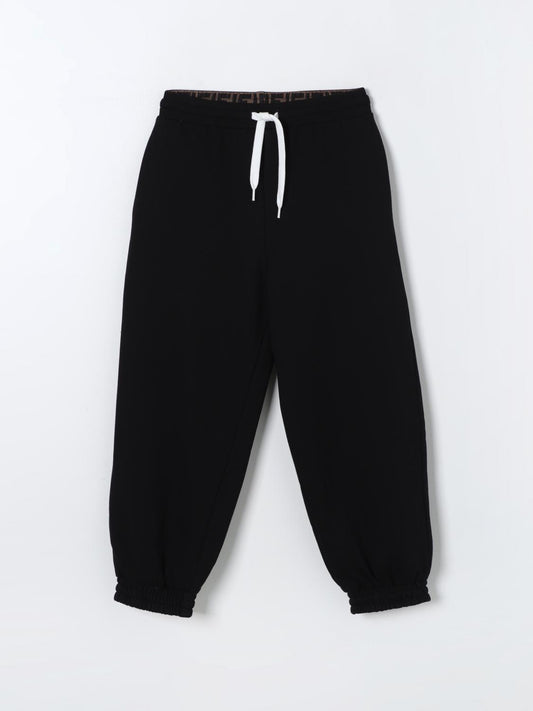 Fendi Pants Kids Black