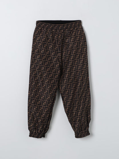 Fendi Pants Kids Black