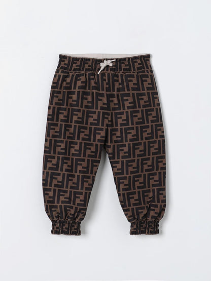Fendi Pants Kids Beige