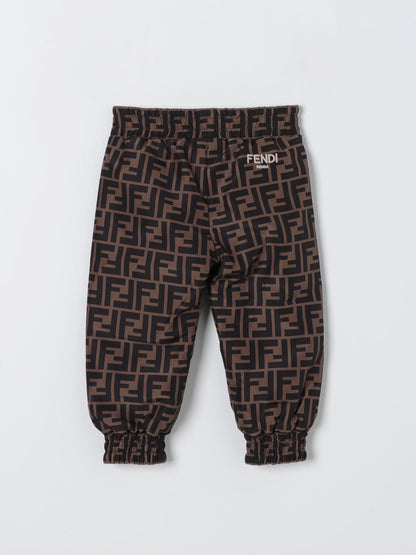 Fendi Pants Kids Beige