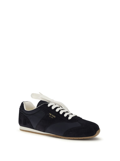 Prada Suede and fabric Sneakers - Bleu