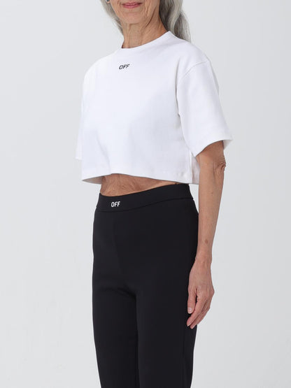 Off White T Shirt Woman Black