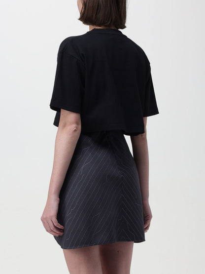 Off White T Shirt Woman Black