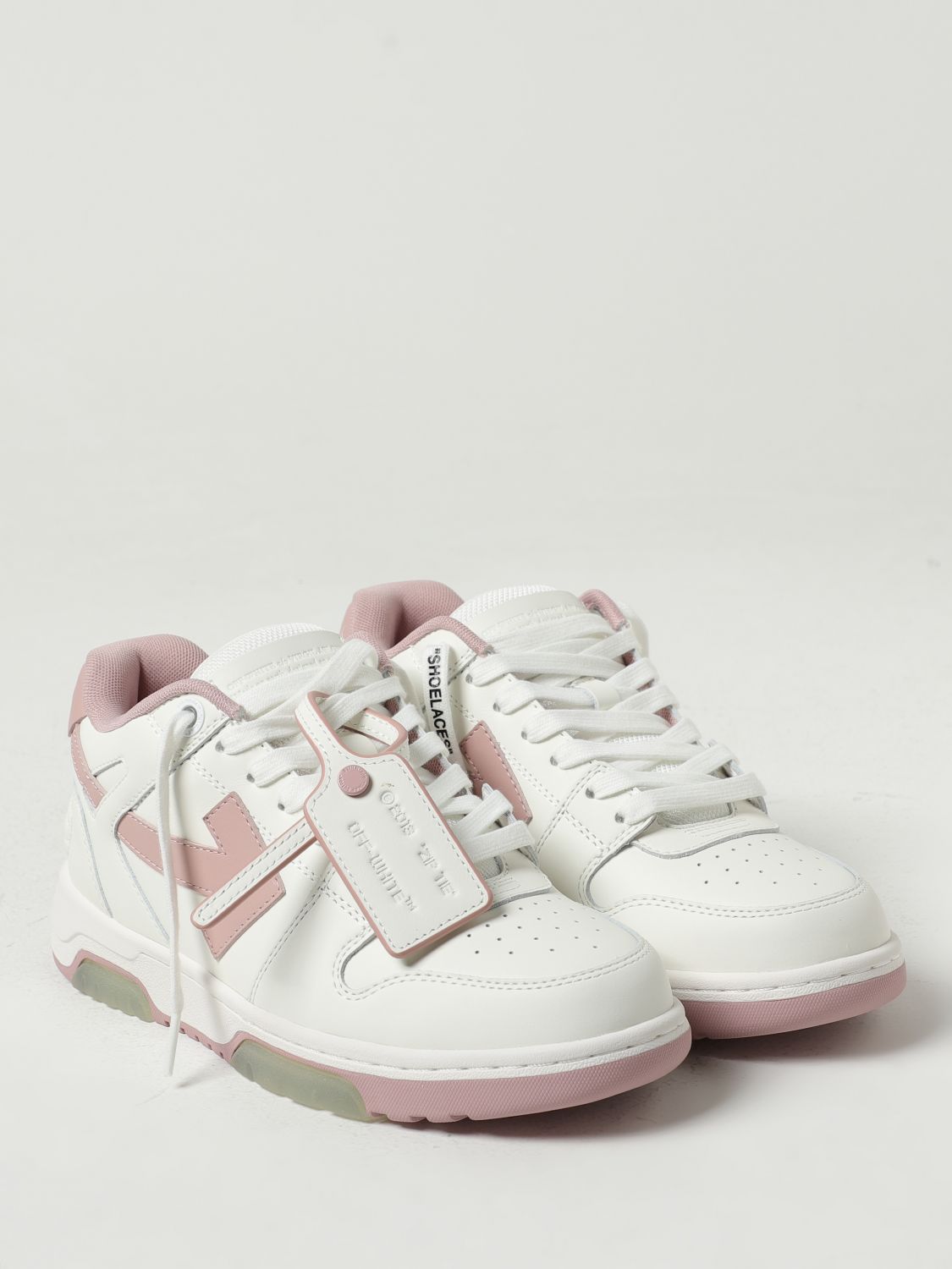 Off White Sneakers Woman White