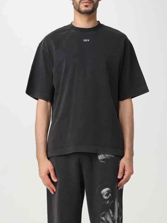 Off White T Shirt Men Black