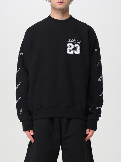 Off White Sweatshirt Men Black