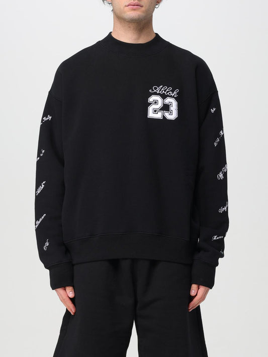 Off White Sweatshirt Men Black