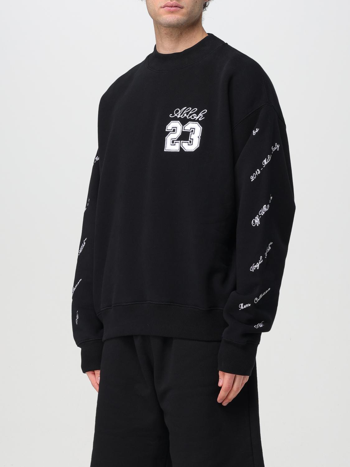 Off White Sweatshirt Men Black