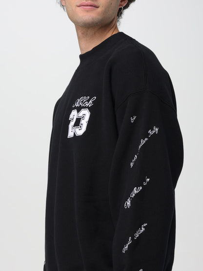 Off White Sweatshirt Men Black