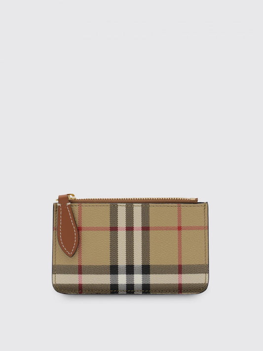 Burberry Wallet Woman Beige