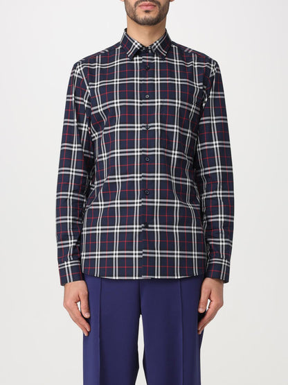 Burberry Shirt Men Blue