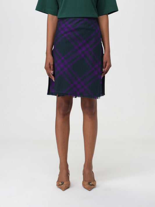 Burberry Skirt Woman Multicolor