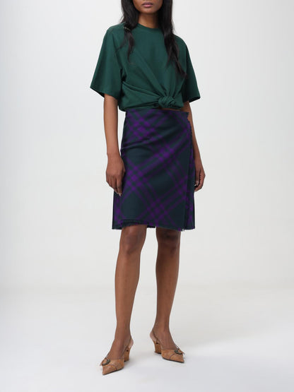 Burberry Skirt Woman Multicolor