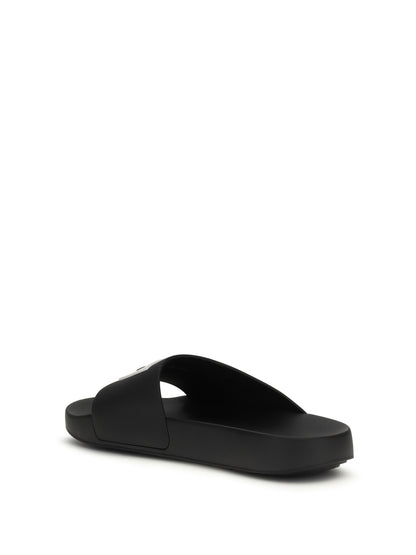 GIVENCHY Rubber logo Slippers