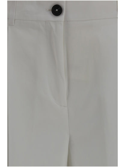 Toteme Tailored cotton Pants - White
