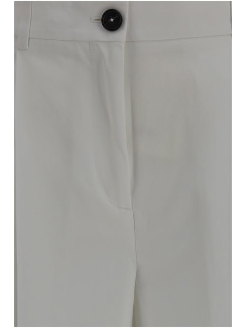 Toteme Tailored cotton Pants - White