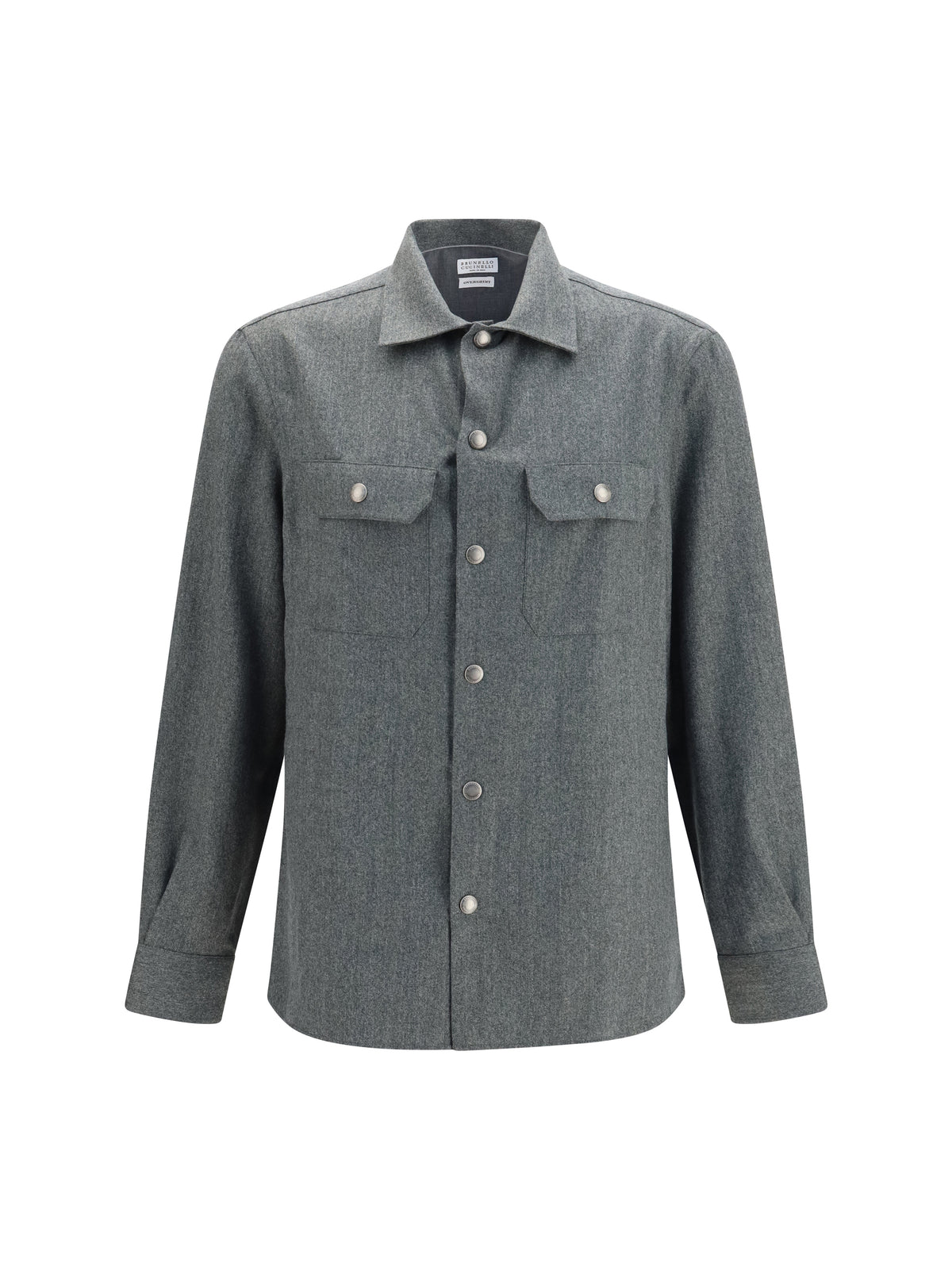 Brunello Cucinelli Virgin wool Shirt - Forest Green
