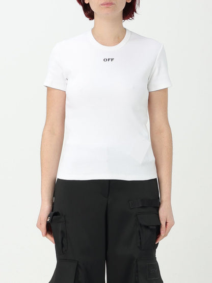 Off White T Shirt Woman Black
