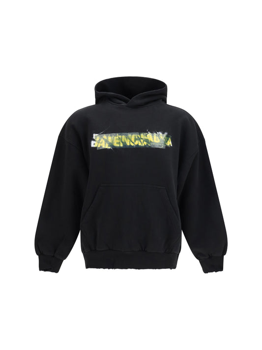 BALENCIAGA Messy Spray Hoodie