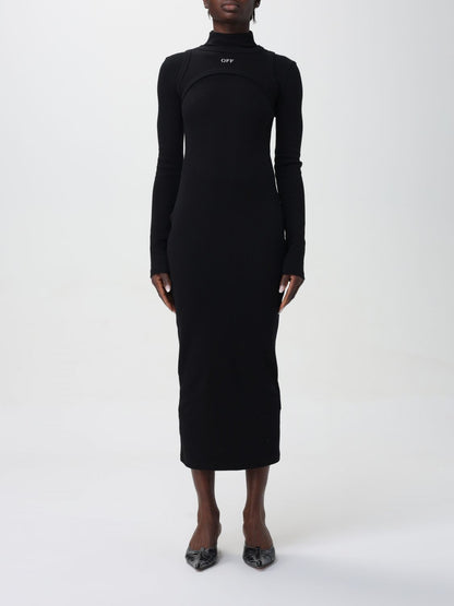 Off White Dress Woman White