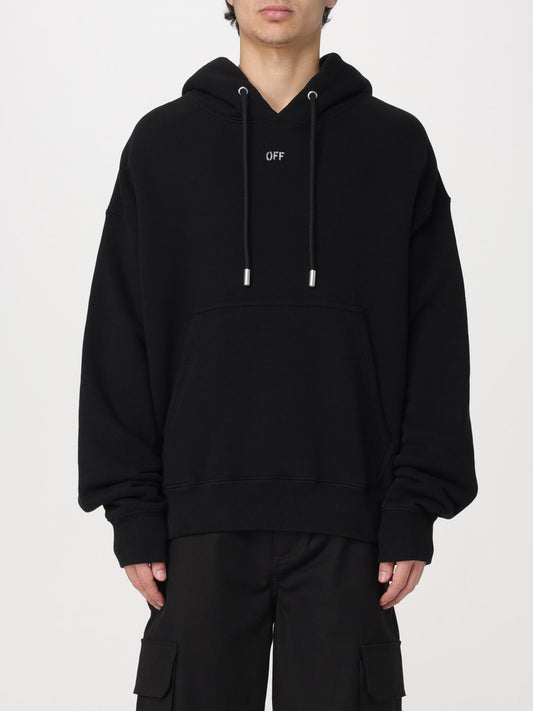 Off White Sweatshirt Men Black