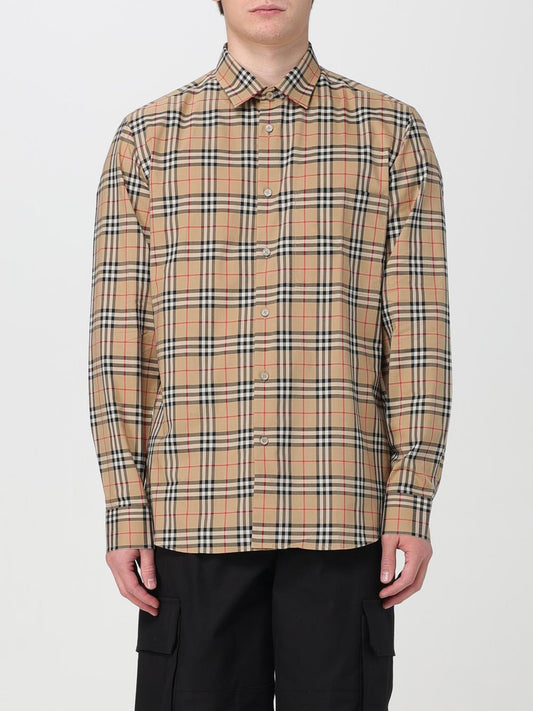 Burberry Shirt Men Beige
