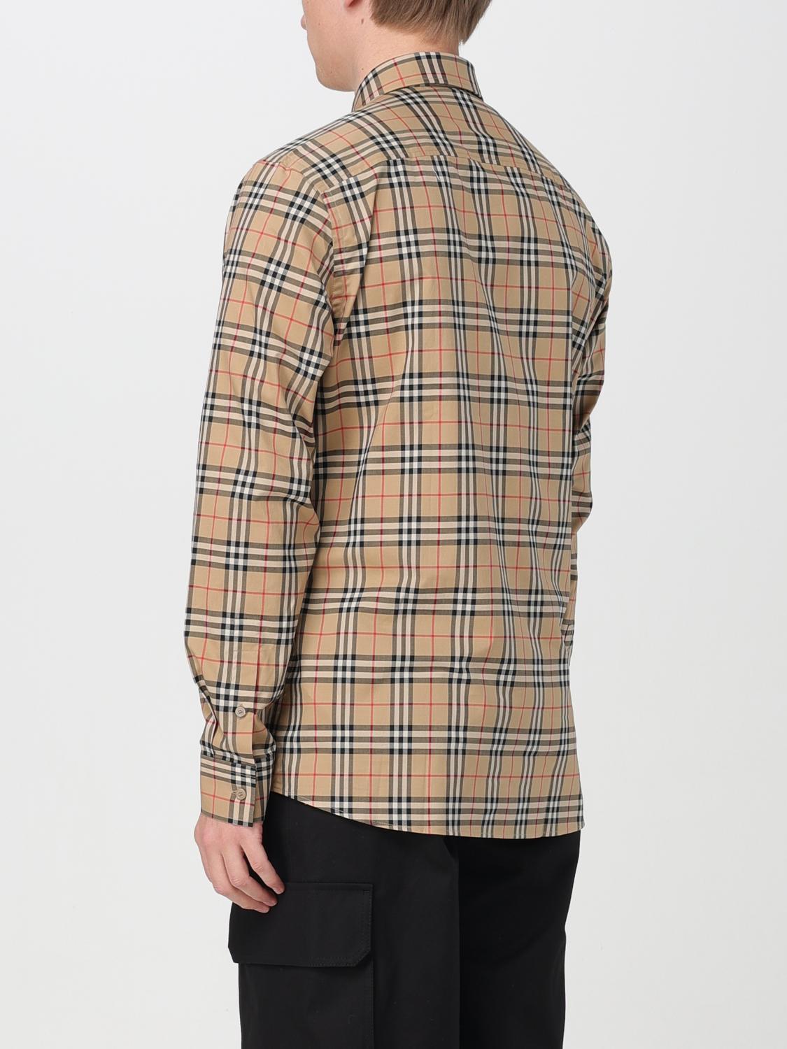 Burberry Shirt Men Beige