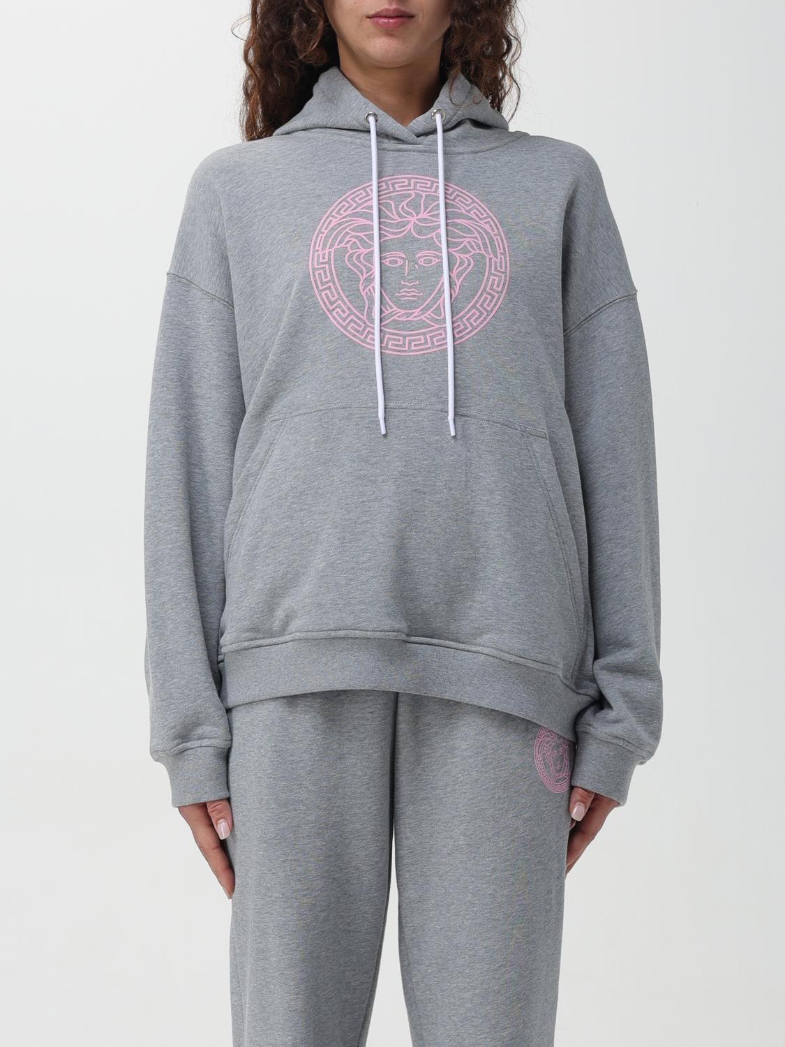 Versace Sweatshirt Woman Grey