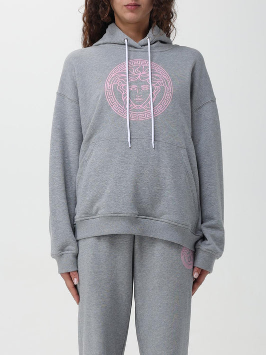 Versace Sweatshirt Woman Grey